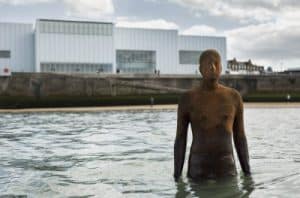 Anthony Gormley Another Time statue in Margate